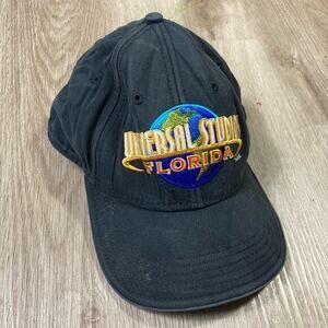 Universal Studios 90s Embroidered Black Baseball Cap Unisex Adjustable Hat